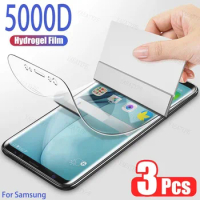 3Pcs Hydrogel Film Screen Protector For Vivo Y35 Y55S Y75 Y33S Y21S Y72 5G Y56 IQOO Z7i V6 Z7X IQOO NEO8 Pro IQOO NEO7 Pro