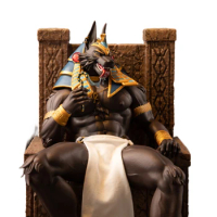 Pre Sale 26Cm Overdog Ovean Furry Gk Anubis Anime Action Figure Statue Collectible Ornament Garage Kit Model Toys Gift