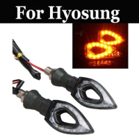 2pcs 12v Motorbike Indicator Blinker Signal Lamp For Hyosung Gt125 125r 250p 250r 650p 650r 125c Hyosung Rt125d St7 X-5 Eva