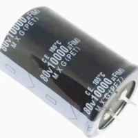 2pcs 80v10000uf 10000uf80v Aluminum Electrolytic capacitor 35*60mm