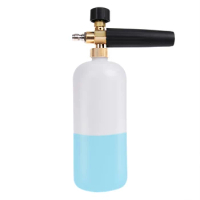 1L Pressure Snow Foam Bottle Plastic Copper Air Pulse Water Washing Sprayer Car Accessories Auto Cleaning Tools