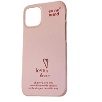 【LOYALTY】iPhone14Plus/14Pro/14ProMax韓國春天小清新菲林手機殼(粉紅愛心款)