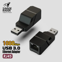 Skull & Co USB 3.0 to RJ45 Gigabit Ethernet Adapter for Nintendo Switch & Switch Oled /Lite Laptop S