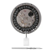 For SEIKO Japan NH35A Mechanical Watch Movement 24 Jewels NH35 Automatic Mechanism 3.8 O'Clock Black