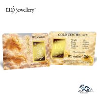 MJ Jewellery 5G Gold Collection 999.9/24K Dragon Series Gold Bar F28 (10g)
