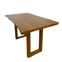 Meja Makan Minimalis Kayu Jati Solid SFY FURNITURE: Desain Elegan