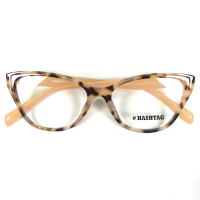 Frame Kacamata Hastag Original Mata Kucing - Eyewear - Glasses Blue Lensa