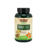 【NOW娜奧】寵物Omega-3魚油軟膠囊180顆-Now Foods(提供Omega-3脂肪酸營養)