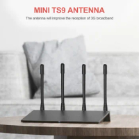 2Pcs Mini TS9 Antenna for ZTE(MF61) 4G LTE Modem MiFi Mobile WiFi Hotspot Router
