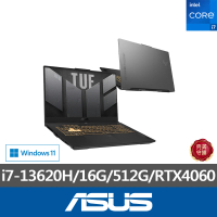 ASUS 華碩 17.3吋13代i7 RTX4060電競筆電(FX707VV-0042B13620H/i7-13620H/16G/512G/W11)