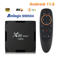 For Xiaomi X96 MAX Plus Ultra 8K TV Box Android11 Amlogic S905X4 Quad Core 64GB AV1 Media Player Dual BT HDR 10 Fast Set Top Box