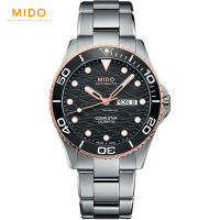 MIDO 美度 官方授權 Ocean Star 200C海洋之星 廣告款陶瓷潛水錶(M0424302105100)