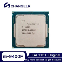 Processor Core i5-9400F SRG0Z 6Cores 6Threads LGA1151 i5 cpu 14nm 4.1GHz 9Mb L3 LGA1151