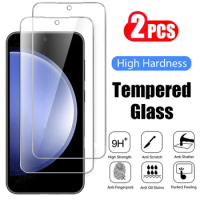 2Pcs Tempered Glass for Samsung Galaxy S23 FE S21 S20 FE S21FE Protective Screen Protector Film For Samsung S23 FE Glass