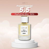 Sea Passion Eau De Parfum 50ml - Aroma Elegant & Mewah dengan Top Bergamot & Base Patchouli untuk Ke