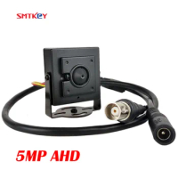 Mini HD AHD Camera 5MP 2MP 1MP Indoor Metal Security CCTV System Video Surveillance Cam