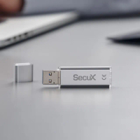 【SecuX 安瀚科技】Forte 64GB硬體型加密USB隨身碟(採用XTS-AES 256位元硬體型加密 防暴力破解)