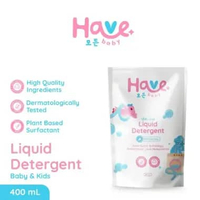 HAVE Baby Liquid Detergent Deterjen Cair BAYI & ANAK PREMIUM 400mL