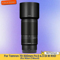 For Tamron 70-300mm F4.5-6.3 Di III RXD (For Nikon Z Mount) Lens Skin Anti-Scratch Protective Film Body Protector Sticker A047