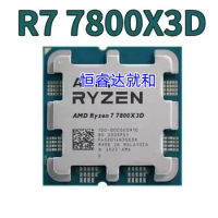 Ryzen 7 7800X3D R7 7800X3D 5.0 GHz 8-Core 16-Thread CPU Processor 5NM 96M 100-100000910 Socket AM5 New Tray Without cooler