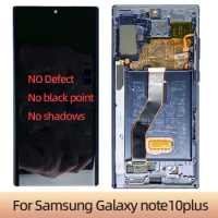 6.8" AMOLED For Samsung Galaxy Note 10 Plus N975 LCD Display With Frame Note 10+ LCD Touch Screen Digitizer Replacement