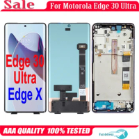 Original 6.67'' For Motorola Edge 30 Ultra 30Ultra XT-2201 LCD Display Touch Screen Digitizer Assembly For Motorola Edge X LCD