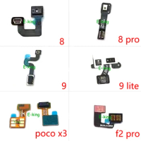 For Xiaomi Mi 8 9 10 10T Poco F1 F2 X3 F3 M3 F1 F4 NFC Pro Lite Proximity Ambient Light Sensor Flex Cable