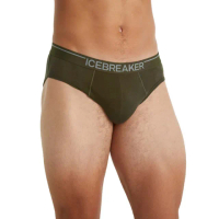 【Icebreaker】男款 美麗諾羊毛 Anatomica 4D高彈性登山三角內褲.衛生褲(IB103031 橄欖綠)