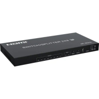 4K 60Hz 2x8 HDMI Splitter 1 in 8 Out Video Distributor HDMI Switch 2 3 4 5 6 7 8 Way TV Monitor Projector Duplicate Mirror Share