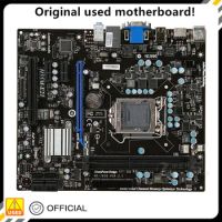 For H55M-E21 Motherboard LGA 1156 DDR3 8GB For Intel H55 Desktop Mainboard SATA II PCI-E X16 Used AMI BIOS