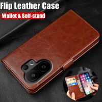 เคสป้องกัน, กระเป๋าสตางค์วินเทจแบบพับง่าย, เคสพร้อมขาตั้ง, ฝาครอบใส่บัตร, เข้ากันได้กับ Vivo V60 และ