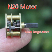 N20 Gearbox Full Metal Reducer Motor Accessories Parts for DIY Toy Robot Smart Door Lock