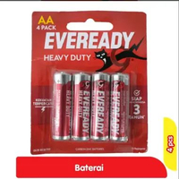 Baterai evready batrai radio internasional AA