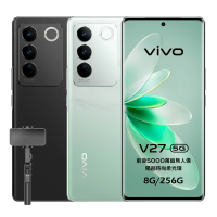 vivo V27 5G 6.78 吋(8G/256G/聯發科天璣7200/5000萬鏡頭畫素)(口袋摺疊自拍棒組)