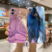 Dream Marble Pattern Case For Samsung Galaxy A52 A32 4G A72 A02 A02S A42 A12 5G Watercolor Soft Silicone Back Cover Phone Case