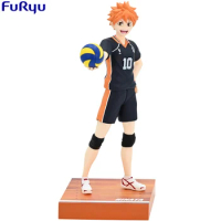In Stock FuRyu Haikyuu!! Hinata Shoyo Original Anime Figure Collectible PVC Model Toys Gift For Kids