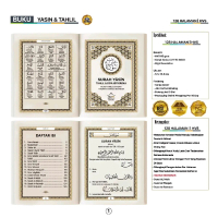 BUKU YASIN ZARA 128 HALAMAN HVS TANPA COVER