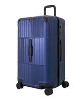 Departure《異形拉鍊箱》29吋異形箱 胖胖箱/行李箱-寶藍電子紋 HD51029