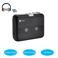 Portable Bluetooth Cassette Player FM Radio Bluetooth cassette player tape cassette Transmitter Player For Speaker Headphone