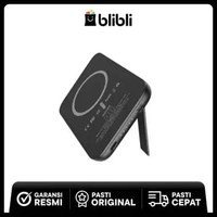 [BATAM] ACMIC MAGBANK Smart Wallet Mag. Wireless Power Bank 5000mAh - Black