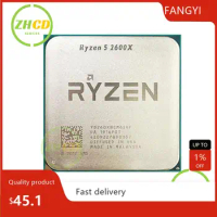 AMD For Ryzen 5 2600X R5 2600X 3.6GHz Six core Twelve Thread CPU Processor YD260XBCM6IAF Socket AM4