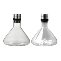 Decanter Glass Jug Liquor Bottle Quick Decanting W/ Stopper for Bourbon