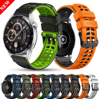22mm Strap For Huawei Watch 4 Pro Silicone Band For Huawei Watch GT 2 3 GT2 GT3 Pro 46mm Wristband Replacement Bands Accessories