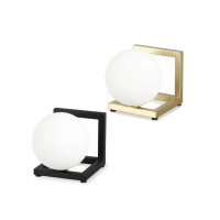 【飛龍牌】Idea Lux 義大利原裝進口桌燈 Angolo 系列(黑/金)