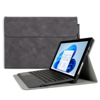 Soft TPU Case for Microsoft Surface Pro 9 8 7 6 5 X Funda Case PU Leather for Surface Pro X Go 2 3 Sleeve Bag Protective Shell