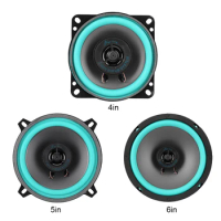 4/5/6inch Car Speakers Universal HiFi Coaxial Subwoofer Car Audio Music Stereo Full Range Speakers for Car Auto Speaker