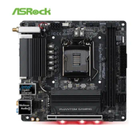 For ASRock Z390 Phantom Gaming-ITX/ac Gaming-ITX MINI Computer Motherboard LGA 1151 DDR4 Z390 Desktop Mainboard