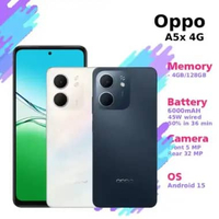 Hp/Smartphone Android Oppo A5x 4G 4/128 GB Midnight Blue