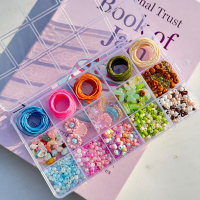 คุณภาพดี เซททำกำไลเชือกเทียน ข้อมือเชือกเทียน diy &