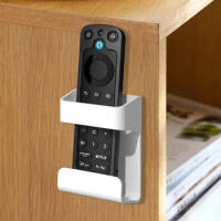 Wall-Mounted Remote Control Bracket TV Air Conditioning Remote Controller Storage Box Home Storage Accessories